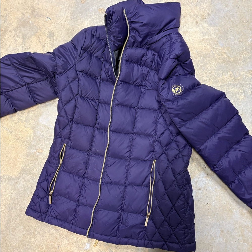 Purple Michael Kors jacket
